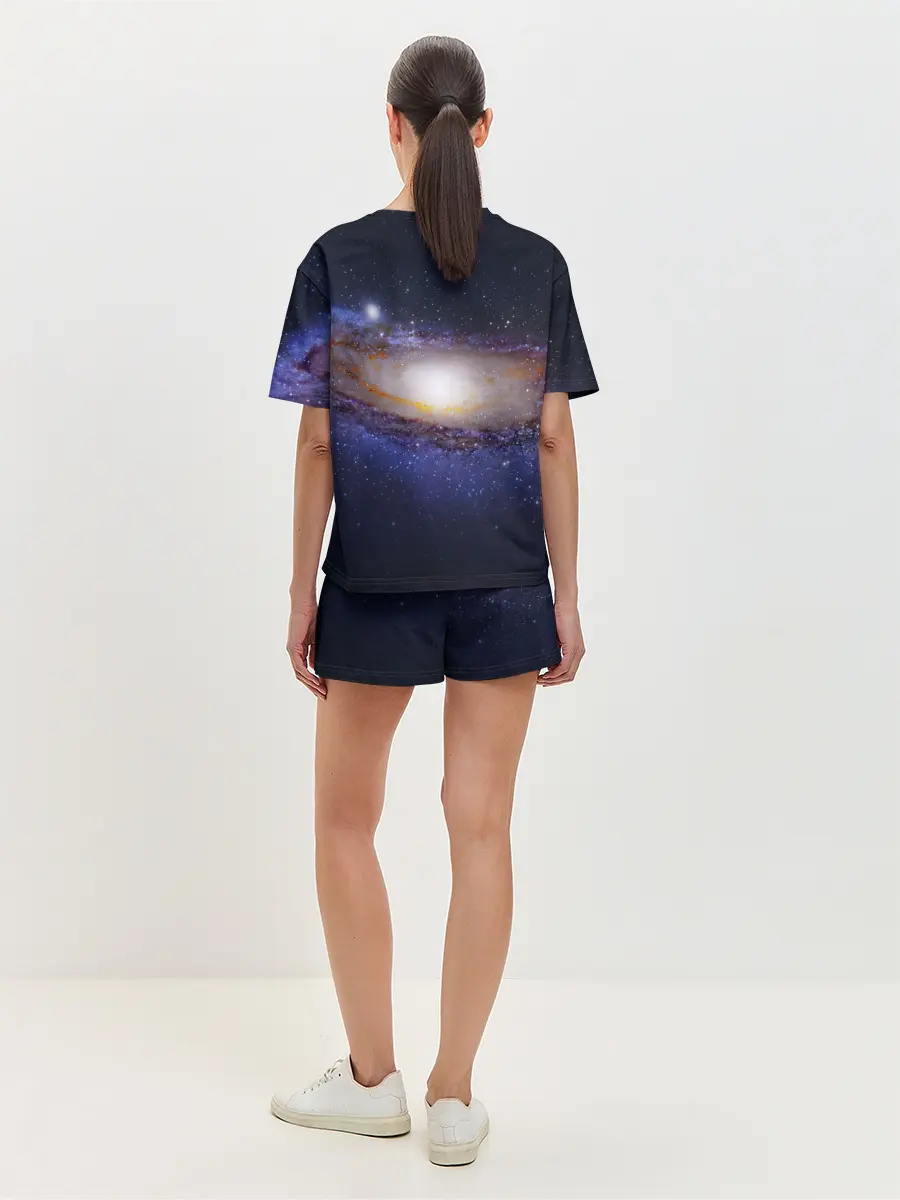 Женская пижама с шортами / ГАЛАКТИКА