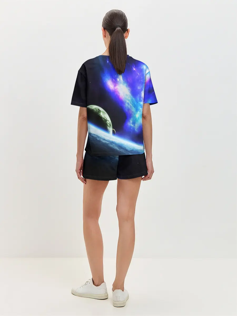 Женская пижама с шортами / ЗЕМЛЯ