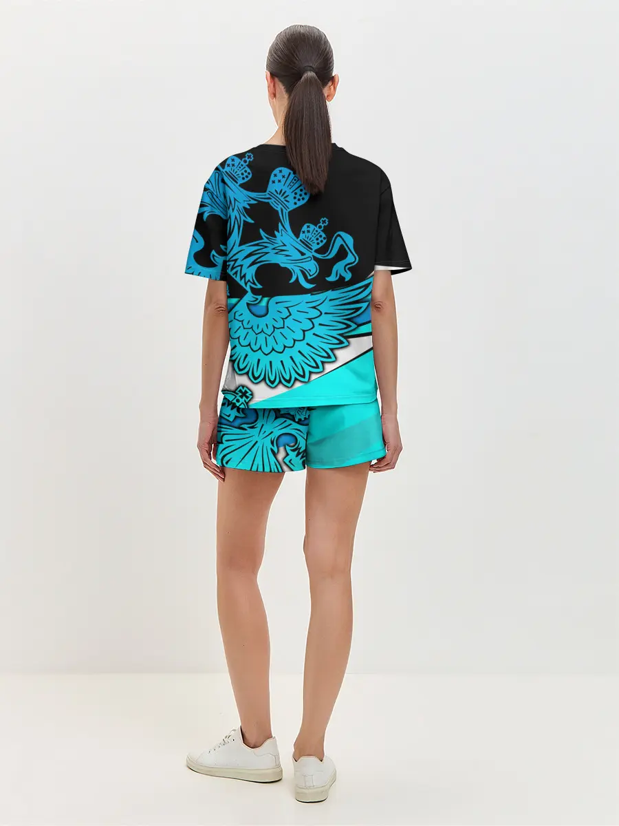 Женская пижама с шортами / Hockey