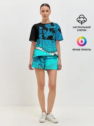 Женская пижама с шортами / Hockey