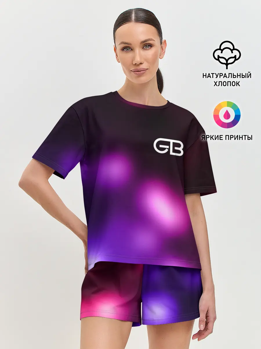 Женская пижама с шортами / GAYAZOV$ BROTHER$