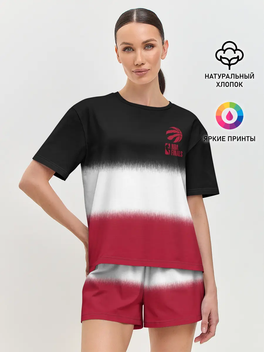 Женская пижама с шортами / 2019 Champions Raptors