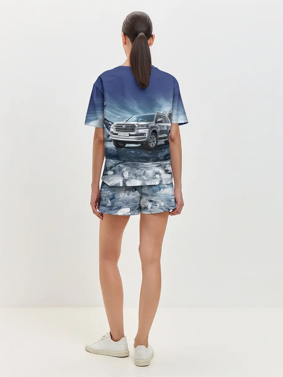 Женская пижама с шортами / Land Cruiser 200
