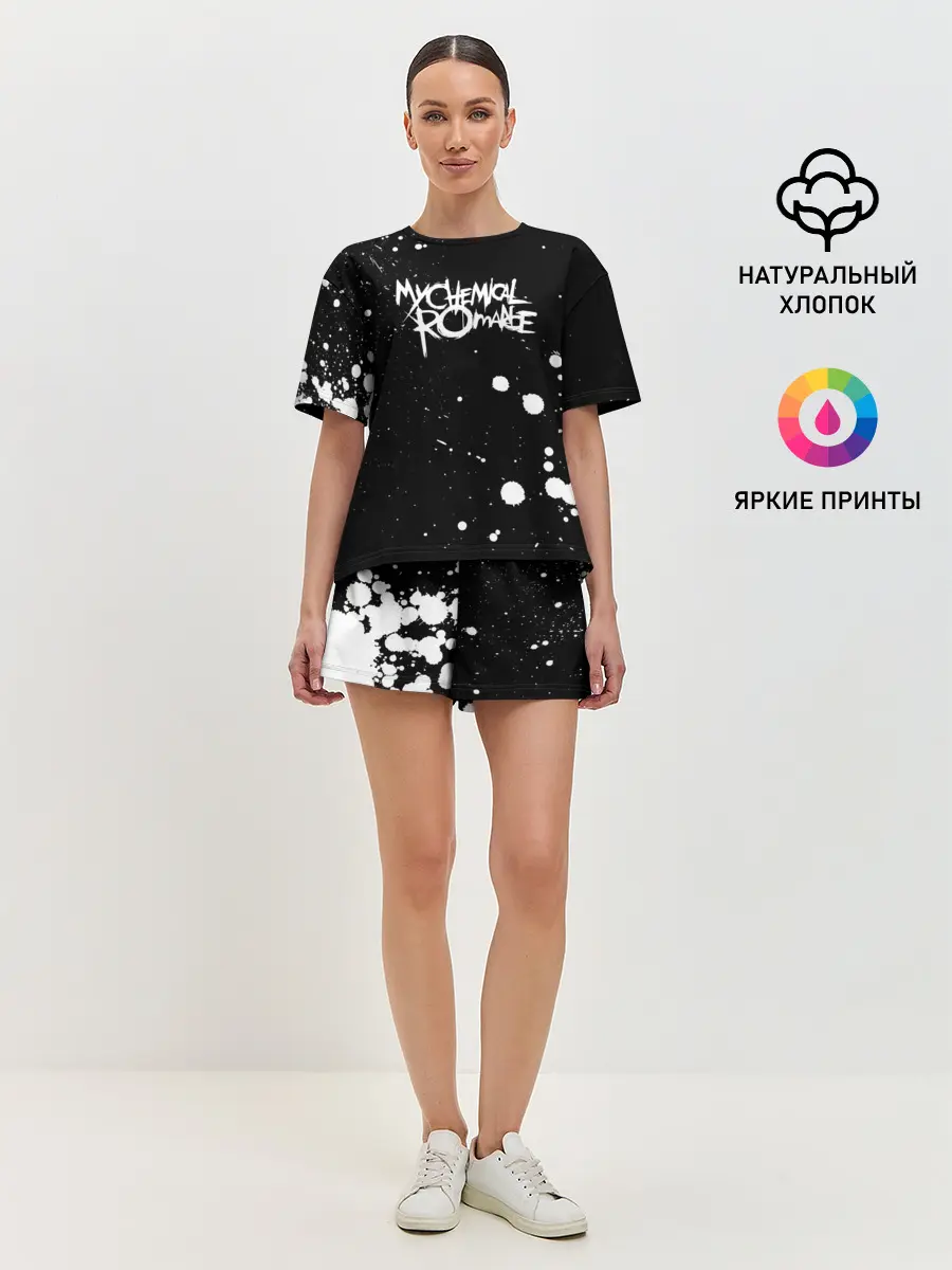 Женская пижама с шортами / My Chemical Romance