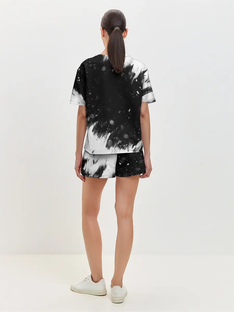 Женская пижама с шортами / The Beatles BW