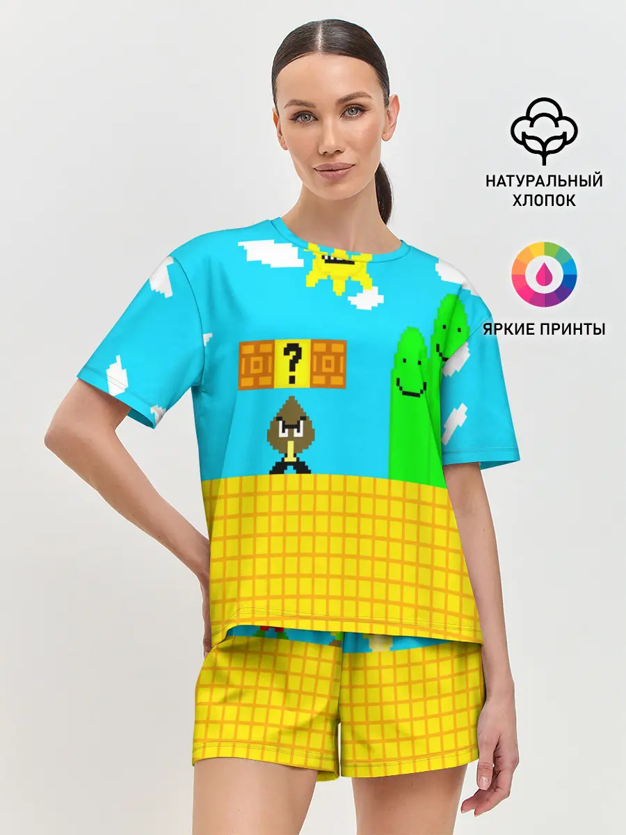 Женская пижама с шортами / MARIO