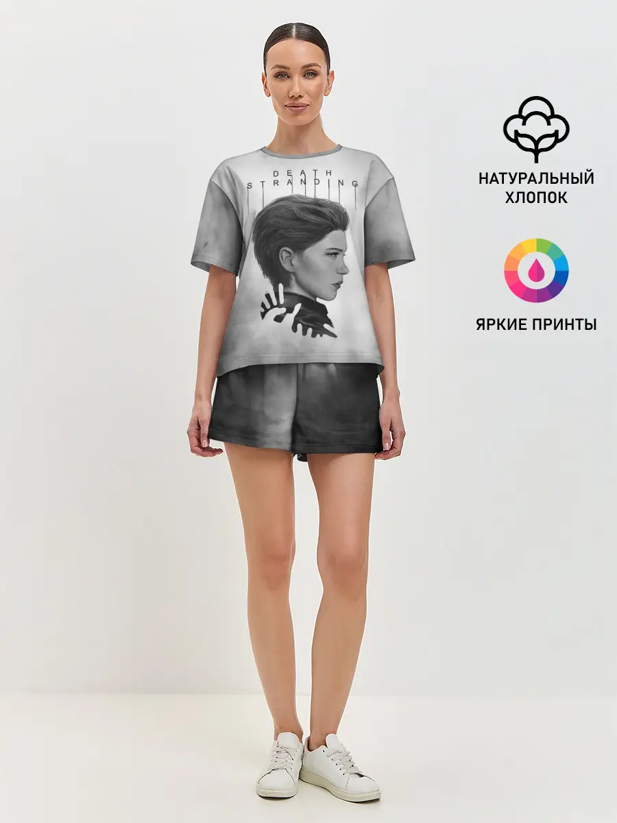 Женская пижама с шортами / Death Stranding