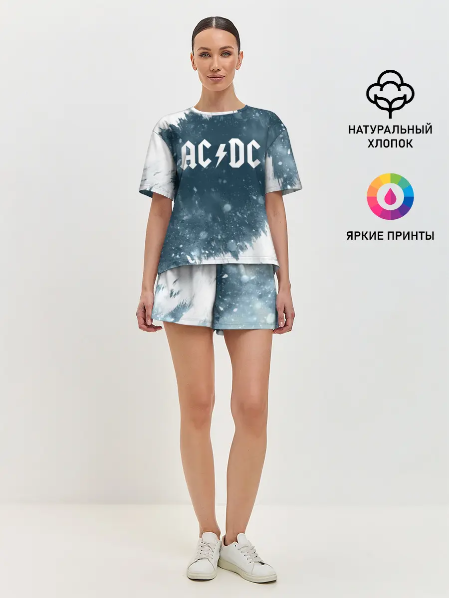 Женская пижама с шортами / AC/DC