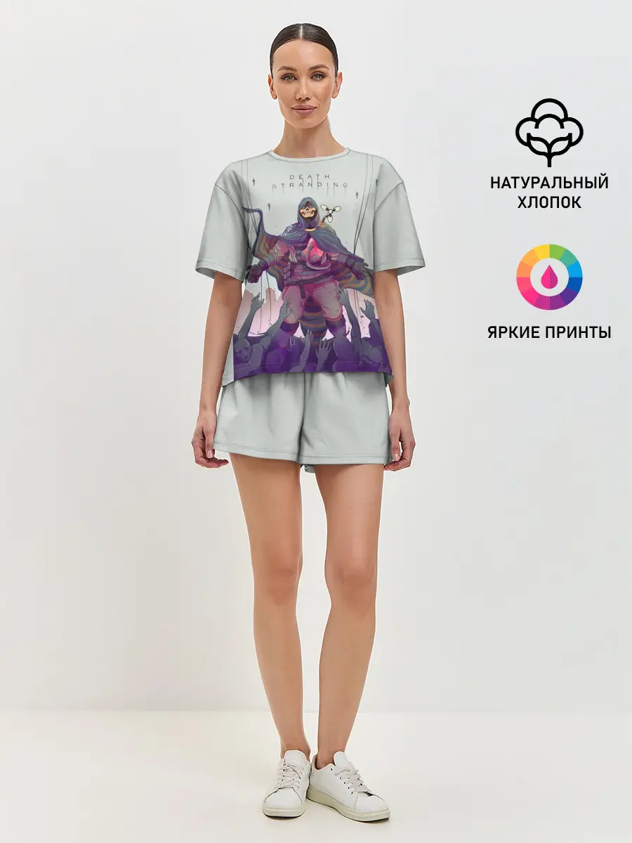 Женская пижама с шортами / Death Stranding