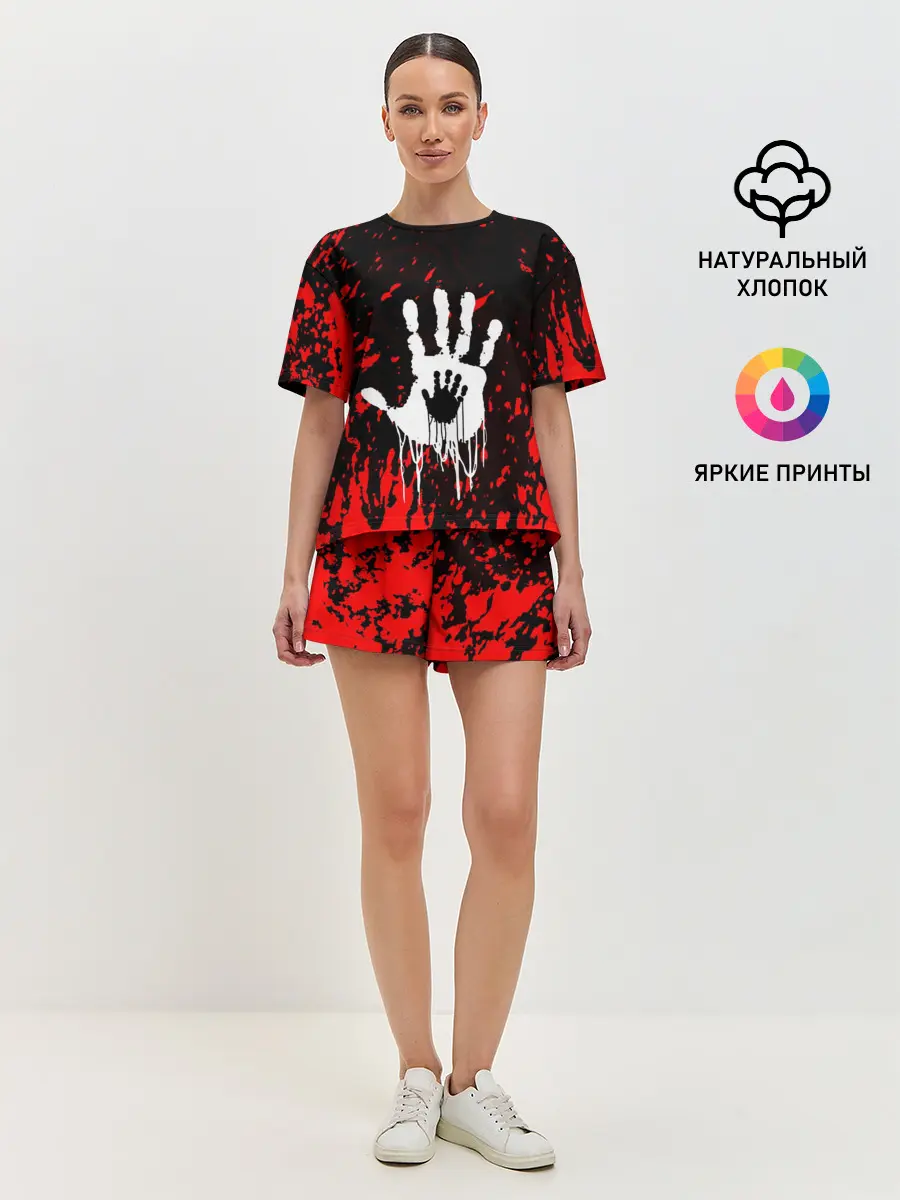 Женская пижама с шортами / DEATH STRANDING