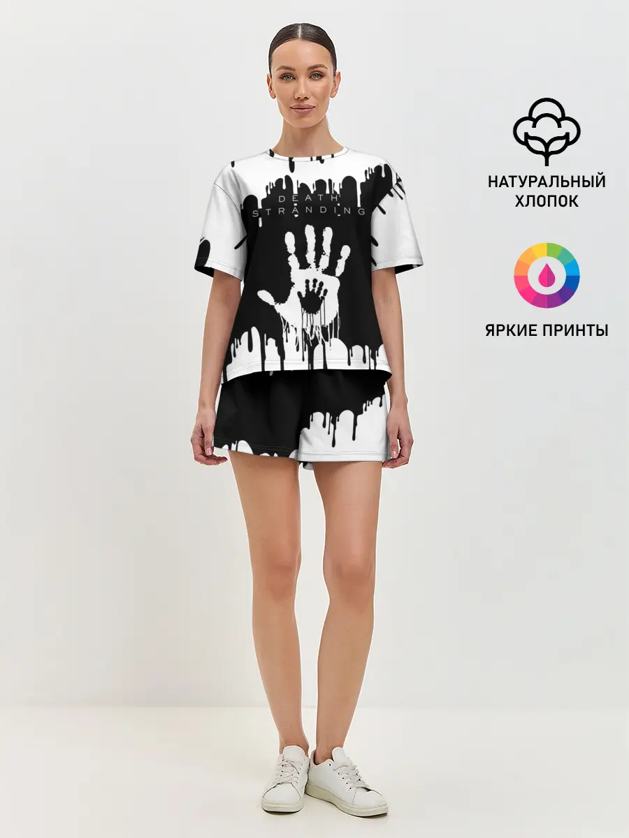 Женская пижама с шортами / DEATH STRANDING