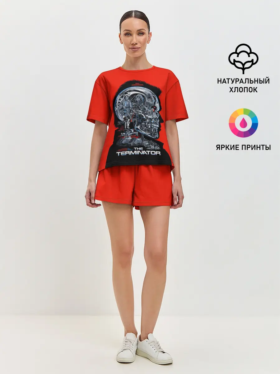 Женская пижама с шортами / The Terminator