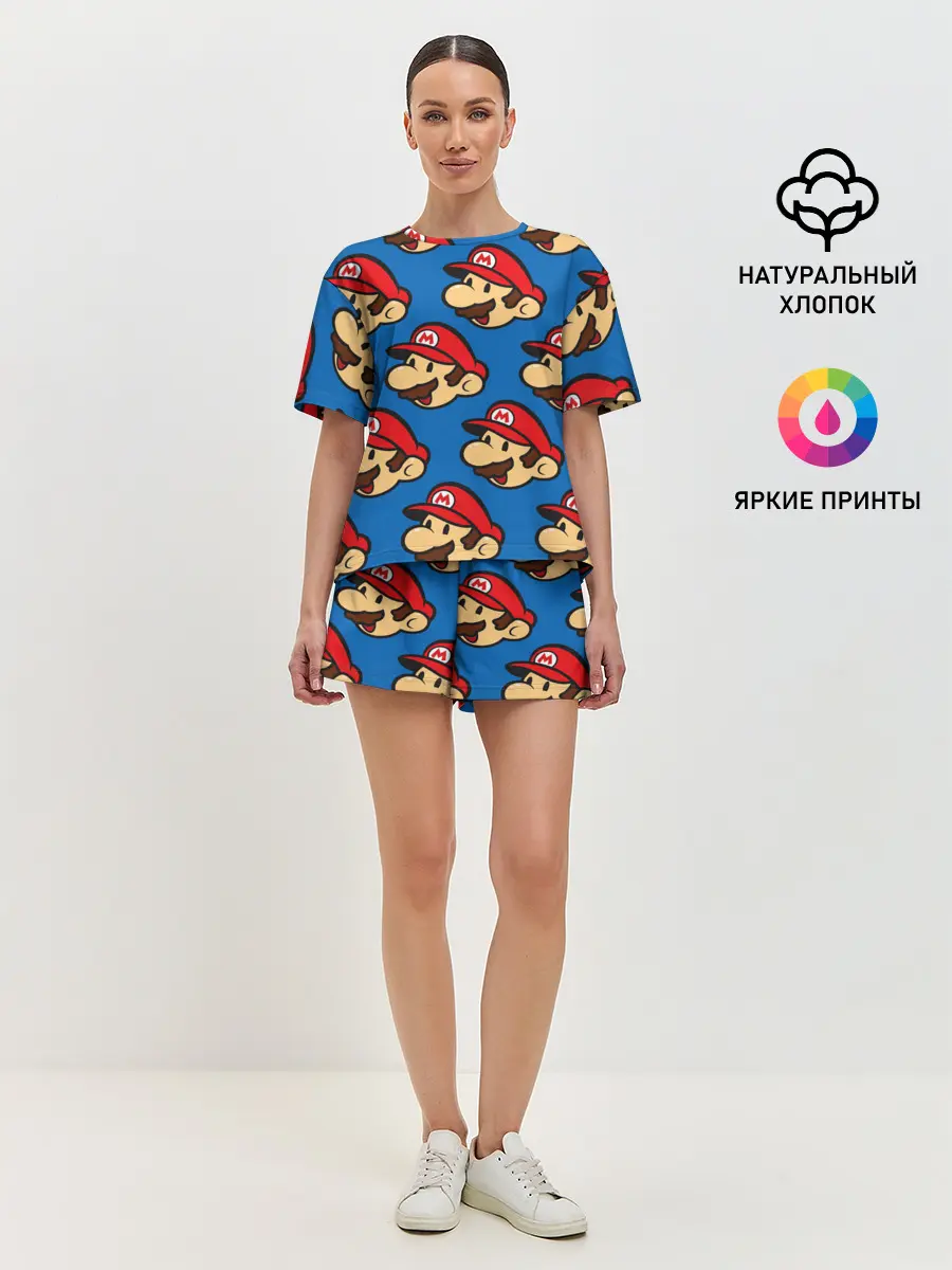 Женская пижама с шортами / MARIO EXCLUSIVE