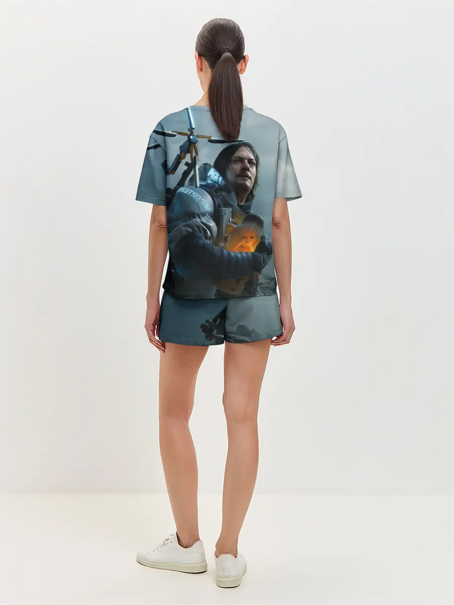Женская пижама с шортами / Death Stranding