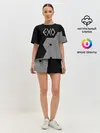 Женская пижама с шортами / EXO