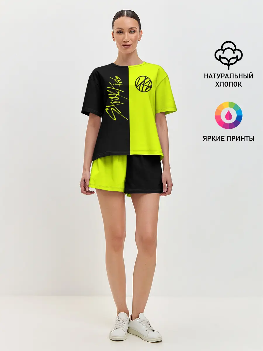 Женская пижама с шортами / Stray Kids