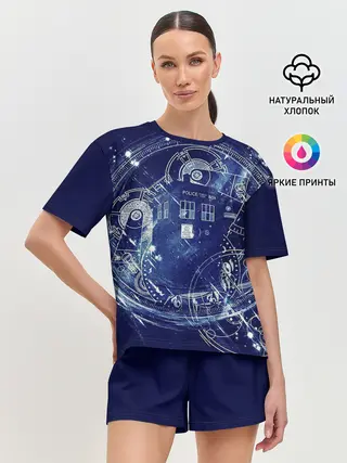 Женская пижама с шортами / DOCTOR WHO | ДОКТОР КТО