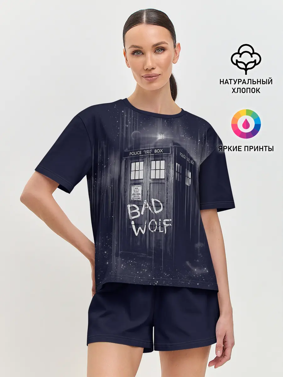 Женская пижама с шортами / Doctor Who