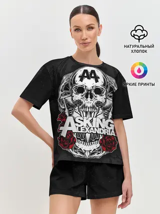 Женская пижама с шортами / Asking Alexandria