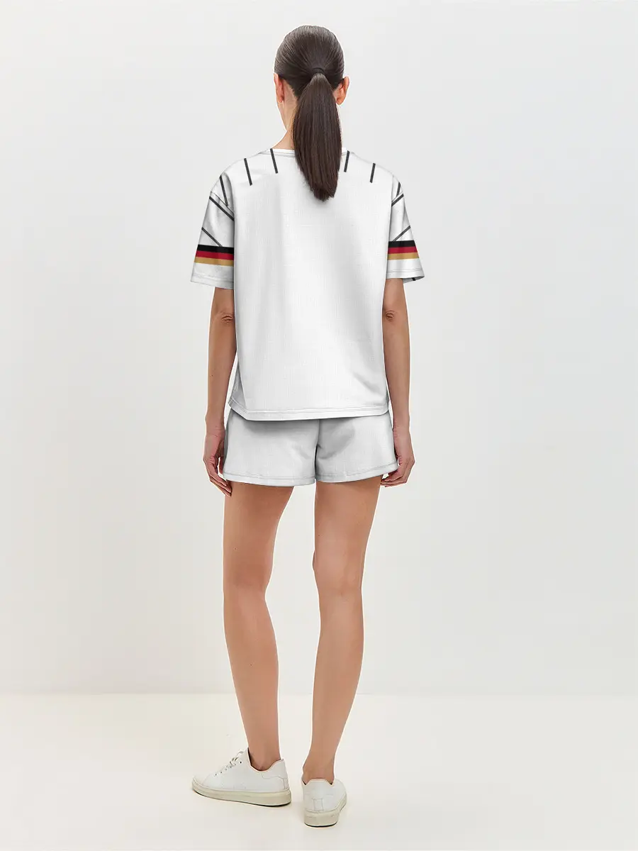 Женская пижама с шортами / Germany home 2020 EURO