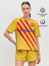 Женская пижама с шортами / Messi 4-th kit 19-20