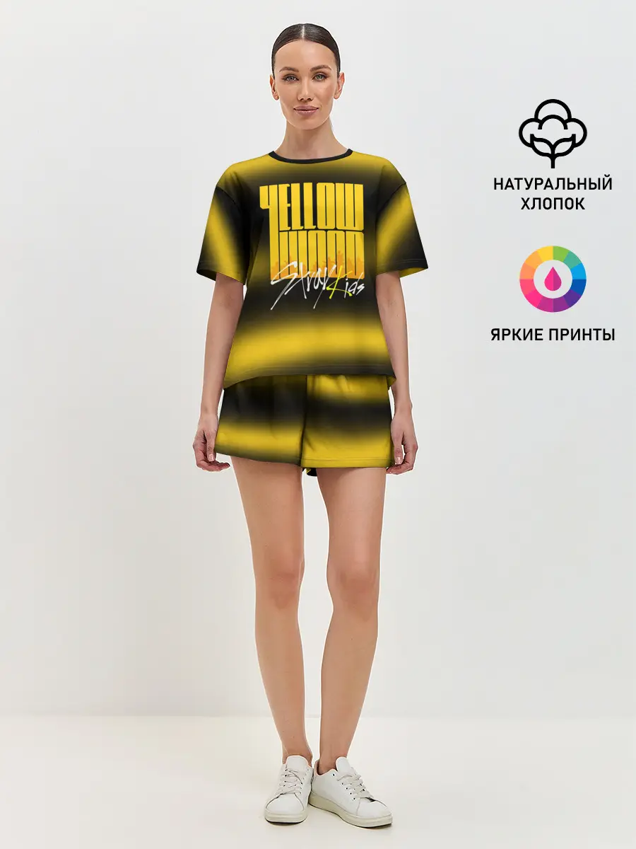 Женская пижама с шортами / Stray Kids