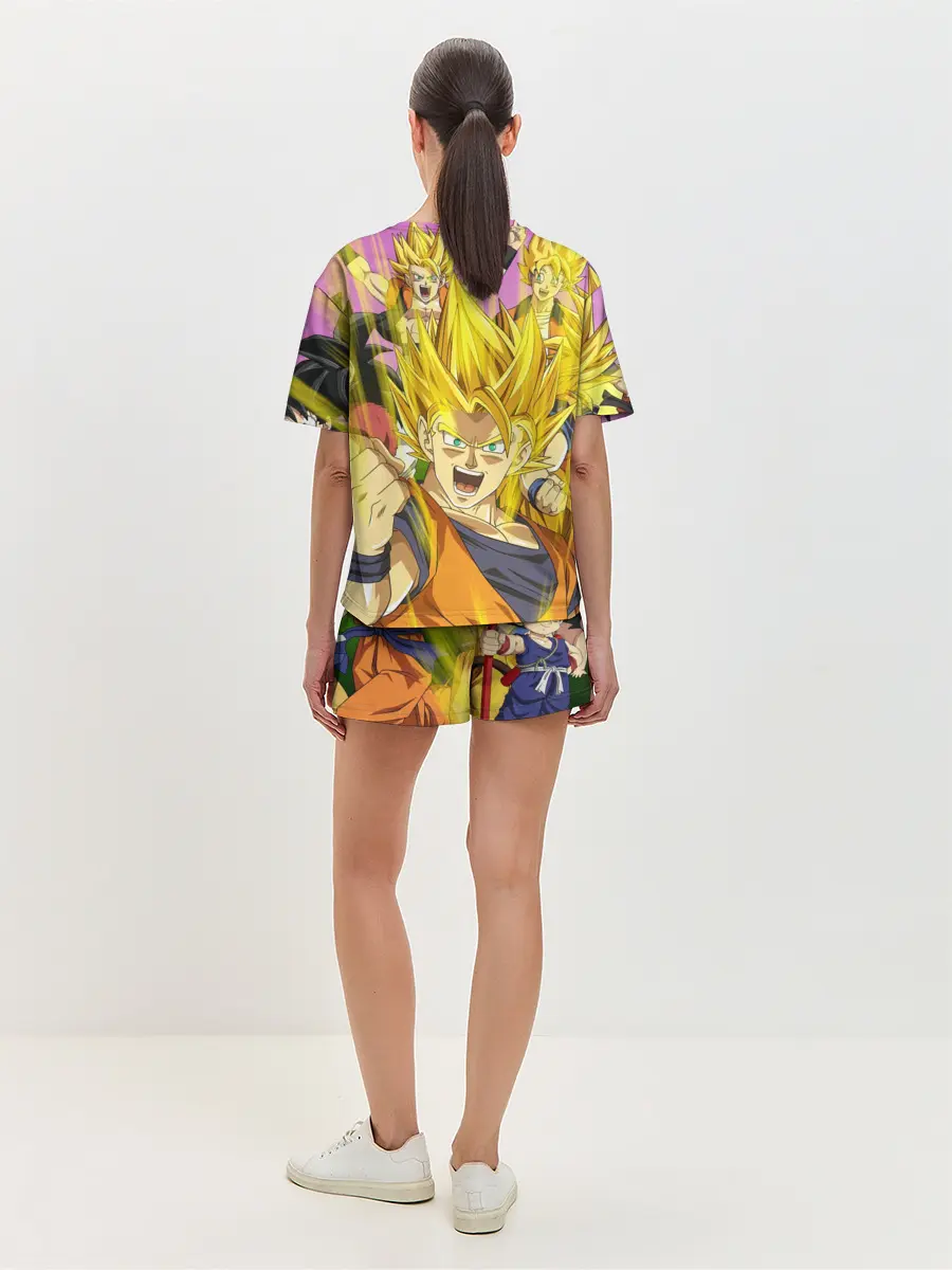 Женская пижама с шортами / Все герои Драгонболл