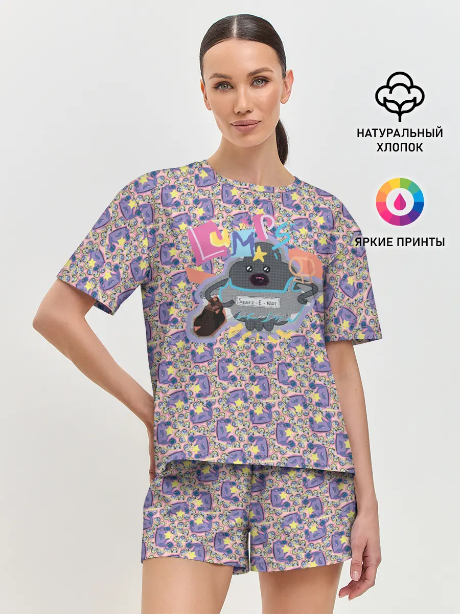 Женская пижама с шортами / Lumps