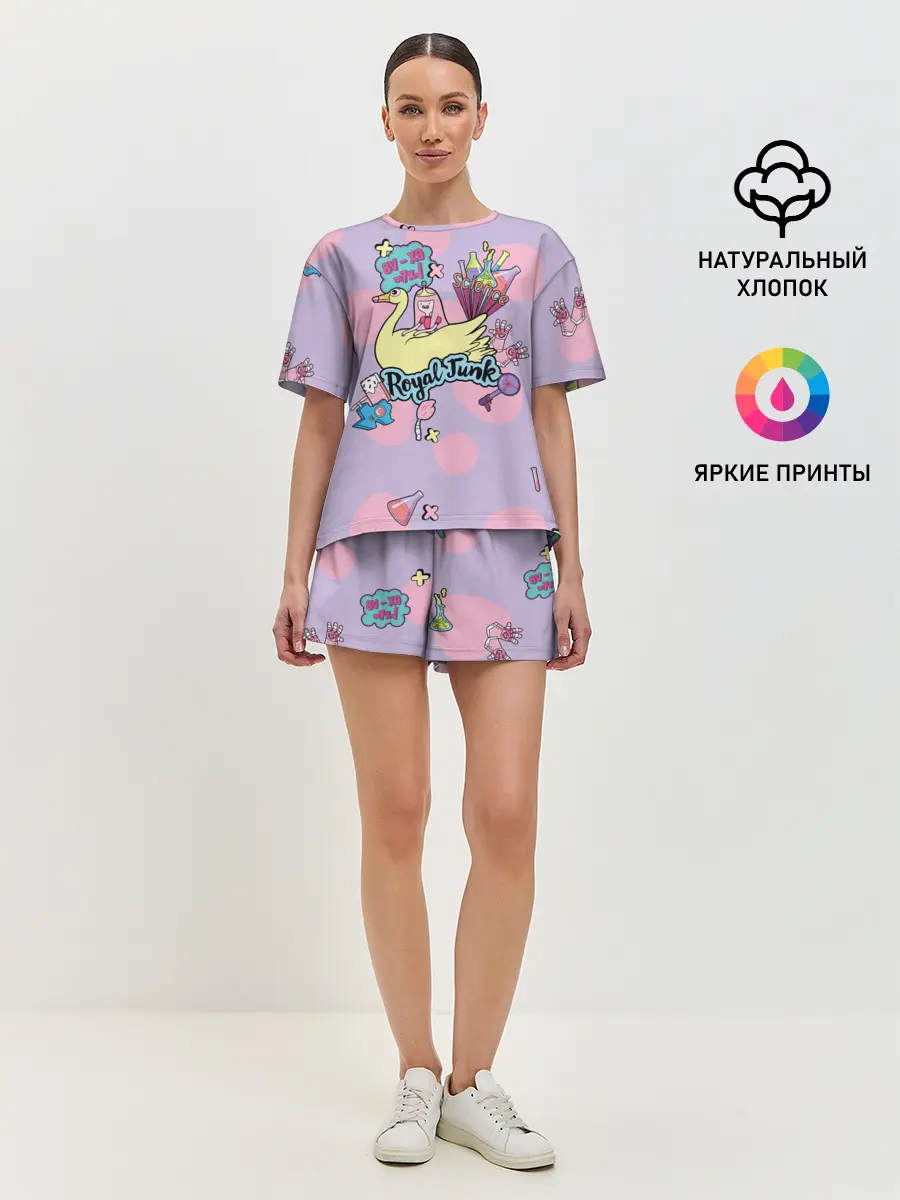 Женская пижама с шортами / Royal Junk