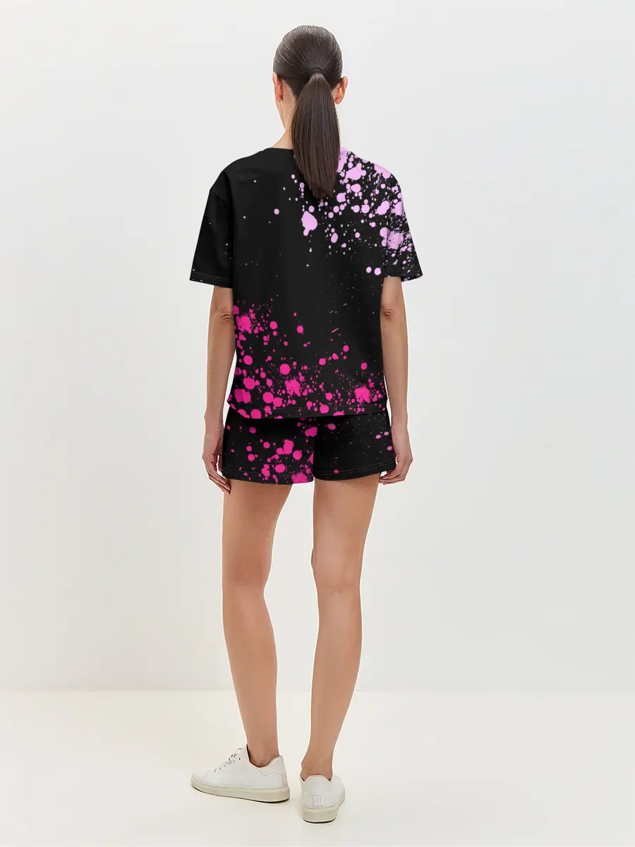 Женская пижама с шортами / Hazbin Hotel