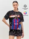 Женская пижама с шортами / Leo Messi