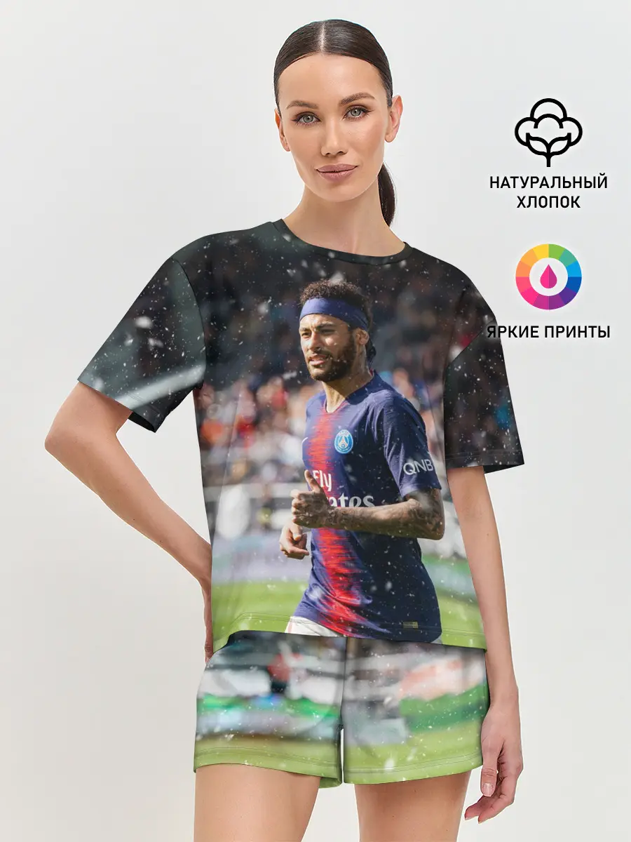 Женская пижама с шортами / Неймар