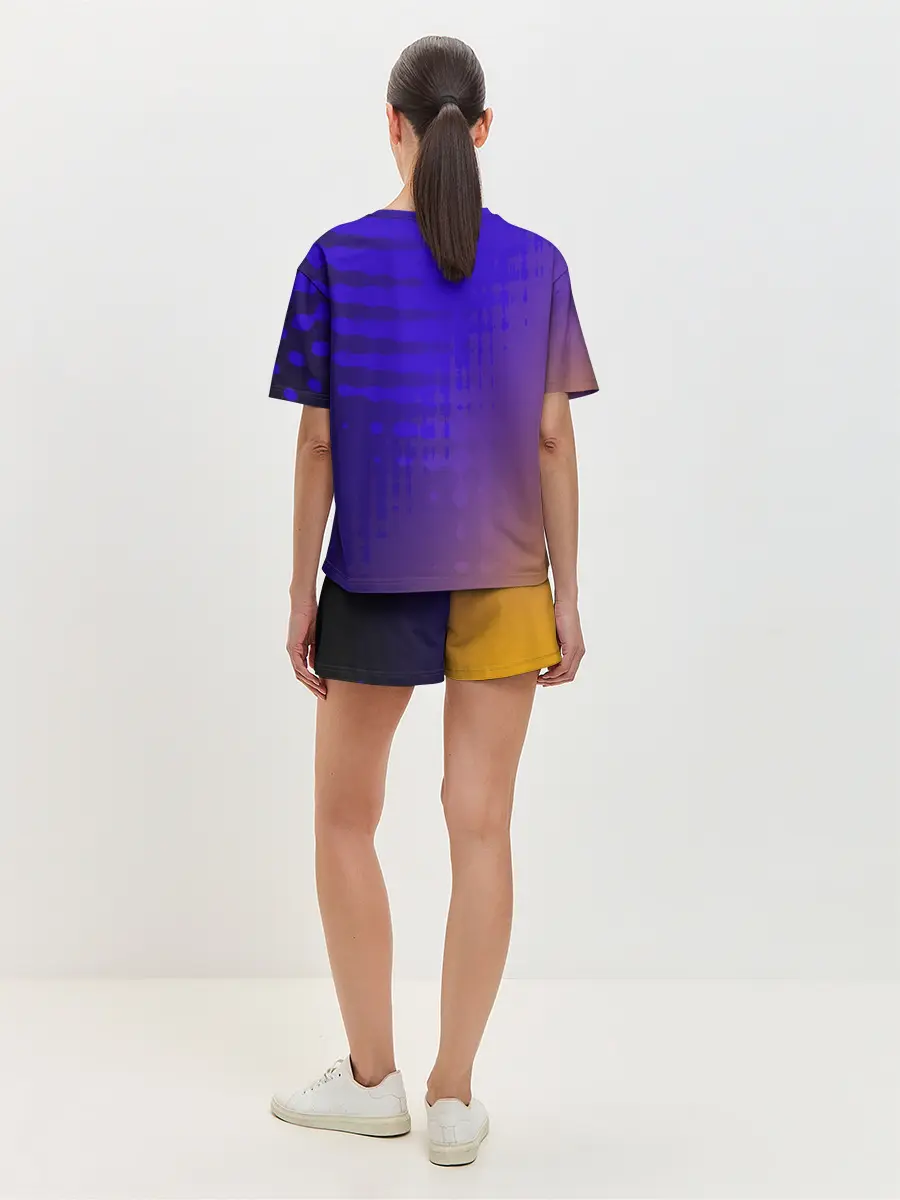 Женская пижама с шортами / Градиент PRO