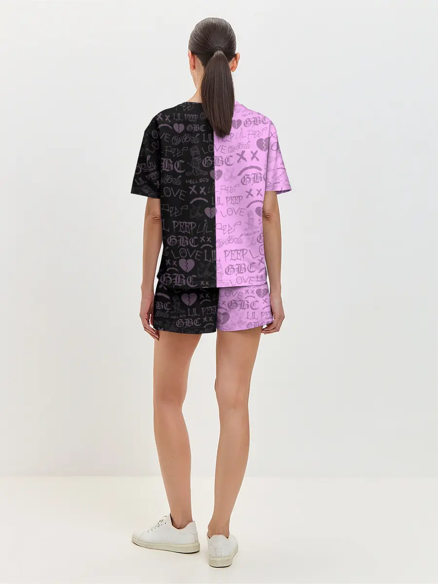 Женская пижама с шортами / LIL PEEP HELL BOY