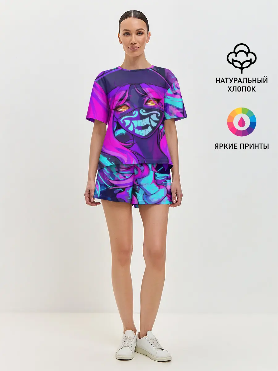 Женская пижама с шортами / Акали