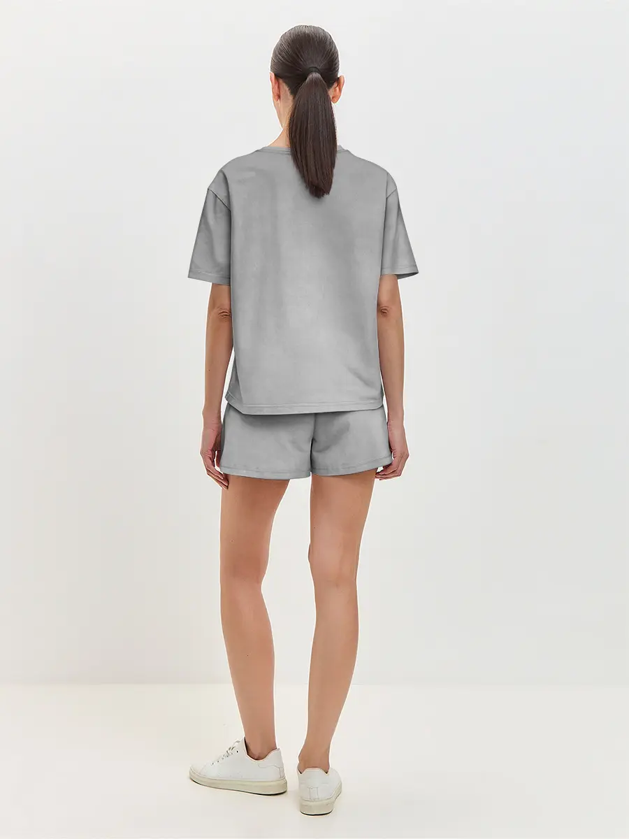 Женская пижама с шортами / Острые козырьки