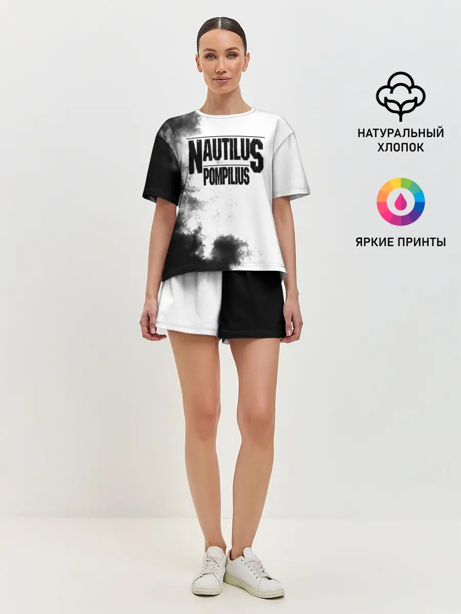 Женская пижама с шортами / Nautilus Pompilius