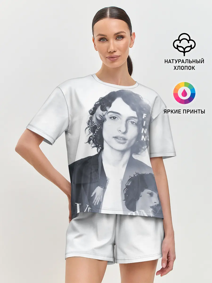 Женская пижама с шортами / Финн Вулфард