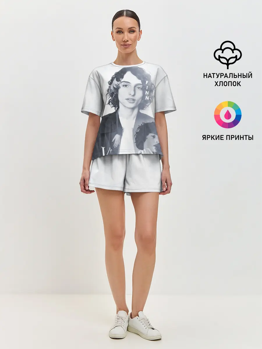 Женская пижама с шортами / Финн Вулфард
