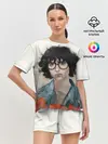 Женская пижама с шортами / finn wolfhard