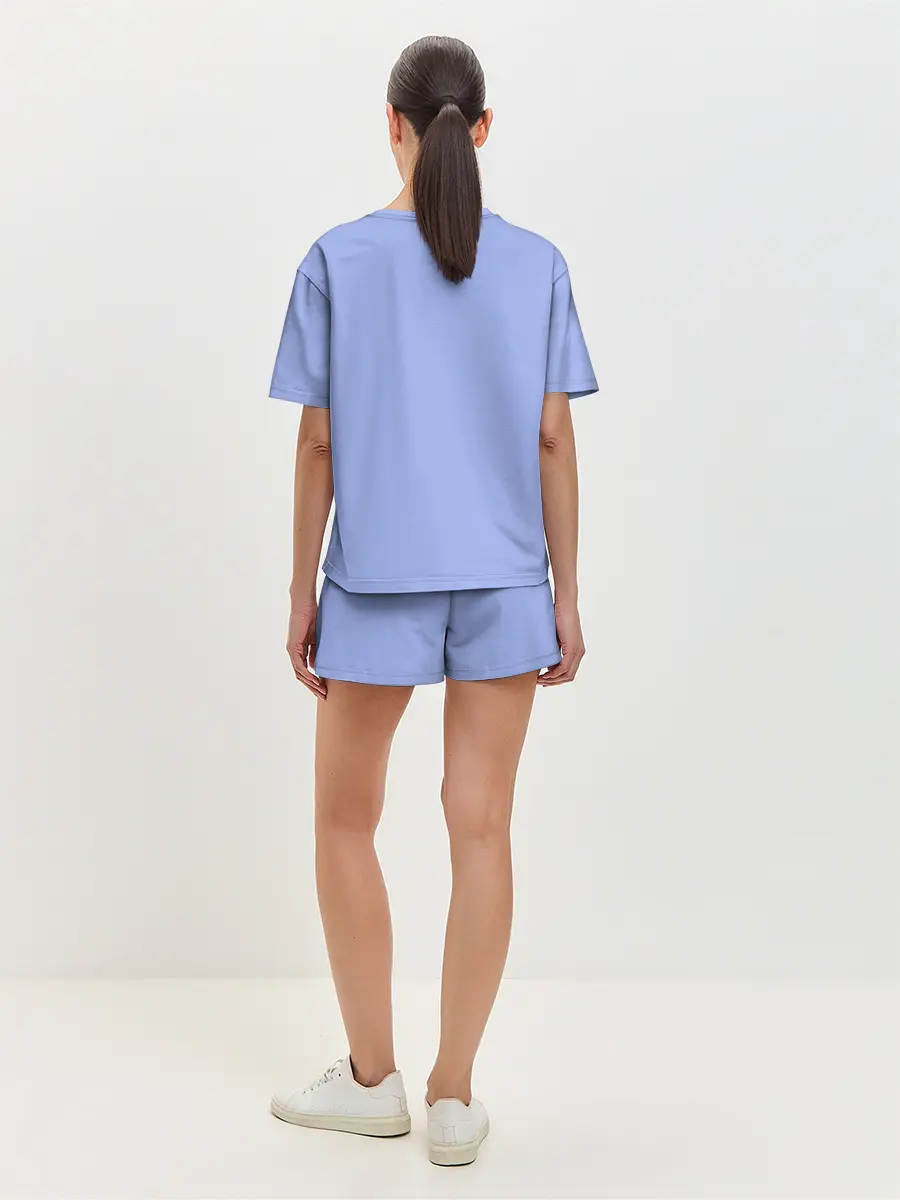 Женская пижама с шортами / Tanjirou & Nezuko