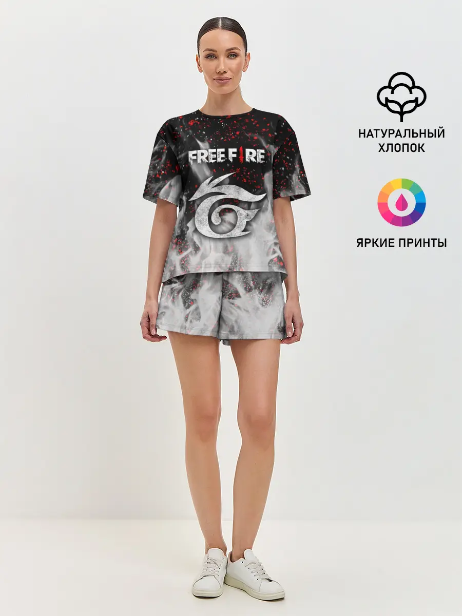Женская пижама с шортами / GARENA FREE FIRE