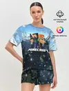 Женская пижама с шортами / Minecraft / Майнкрафт