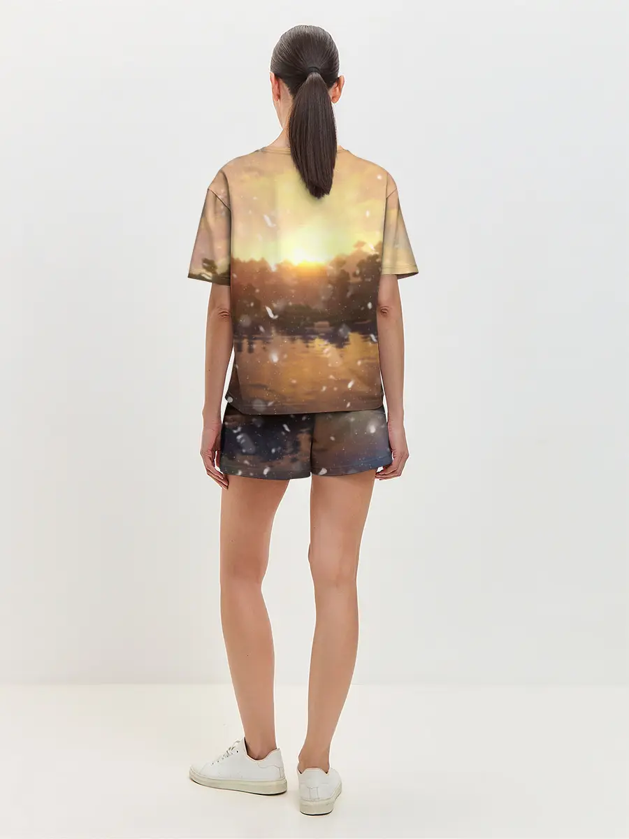 Женская пижама с шортами / Minecraft / Майнкрафт