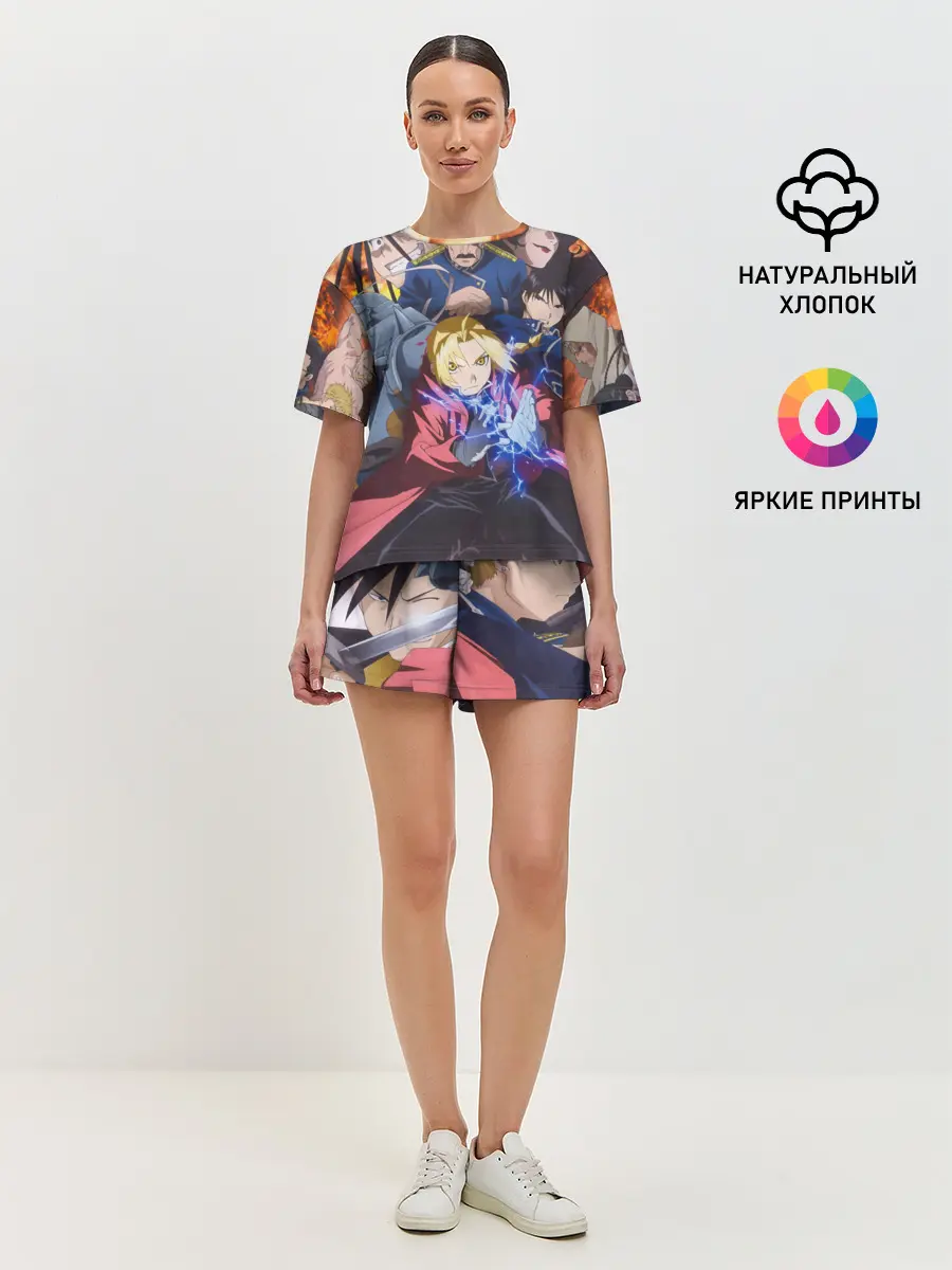 Женская пижама с шортами / Fullmetal Alchemist Brotherhood