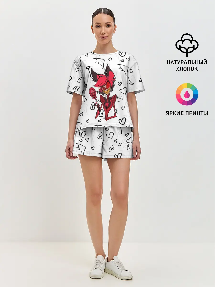 Женская пижама с шортами / ОТЕЛЬ ХАЗБИН АЛАСТОР