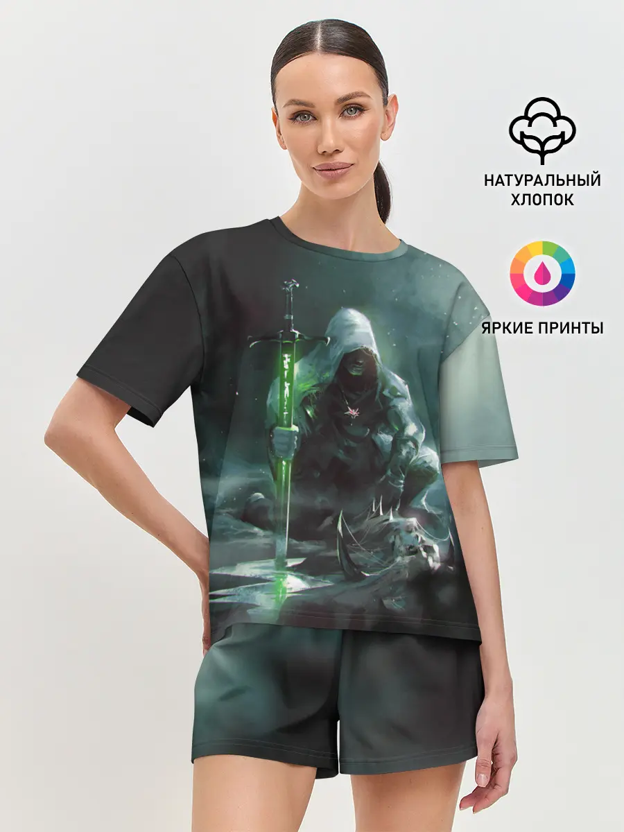 Женская пижама с шортами / ВЕДЬМАК