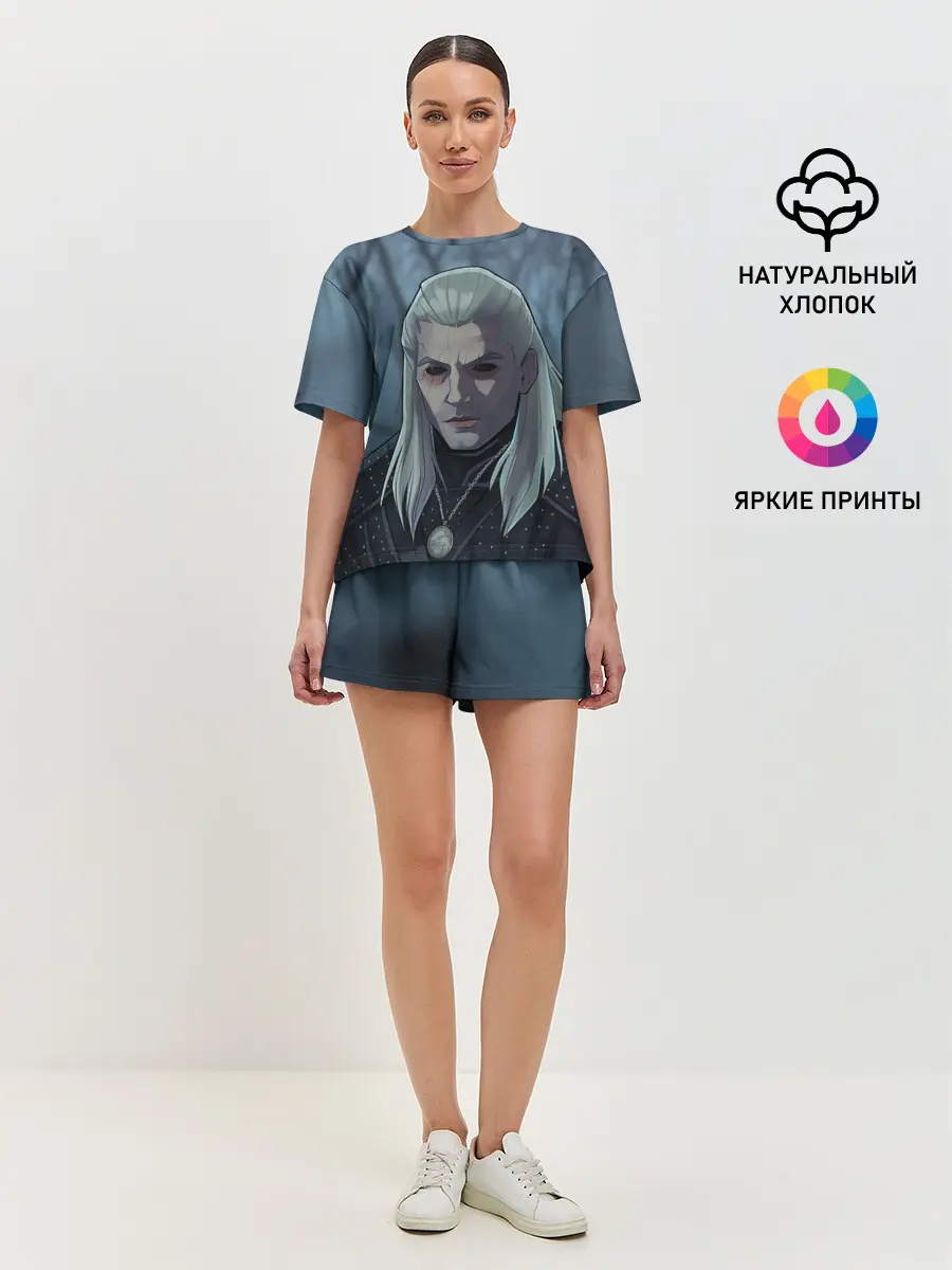 Женская пижама с шортами / НЕТФЛИКС ВЕДЬМАК