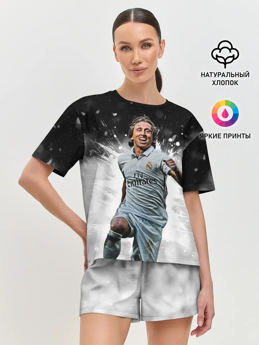 Женская пижама с шортами / Модрич