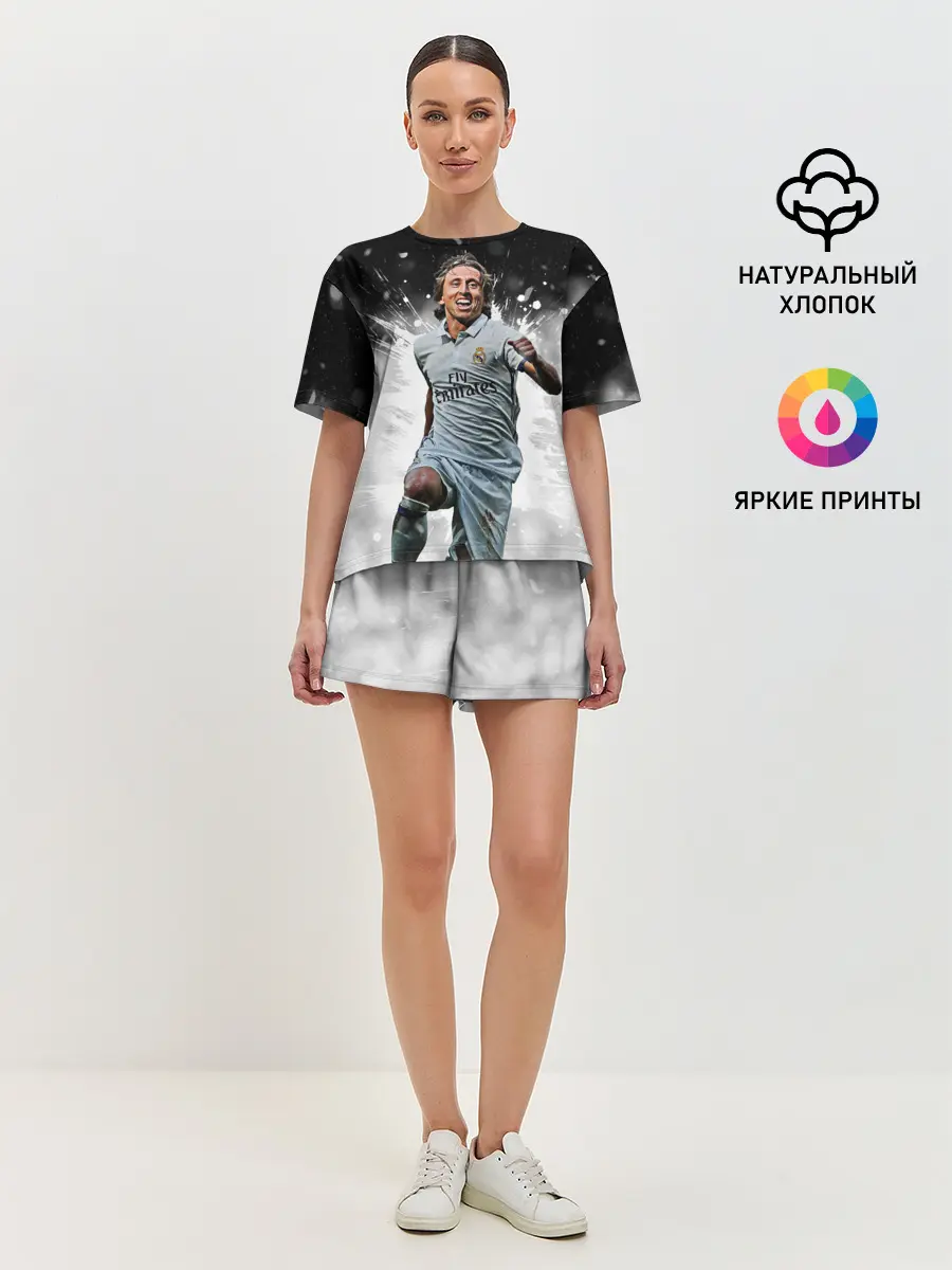 Женская пижама с шортами / Модрич